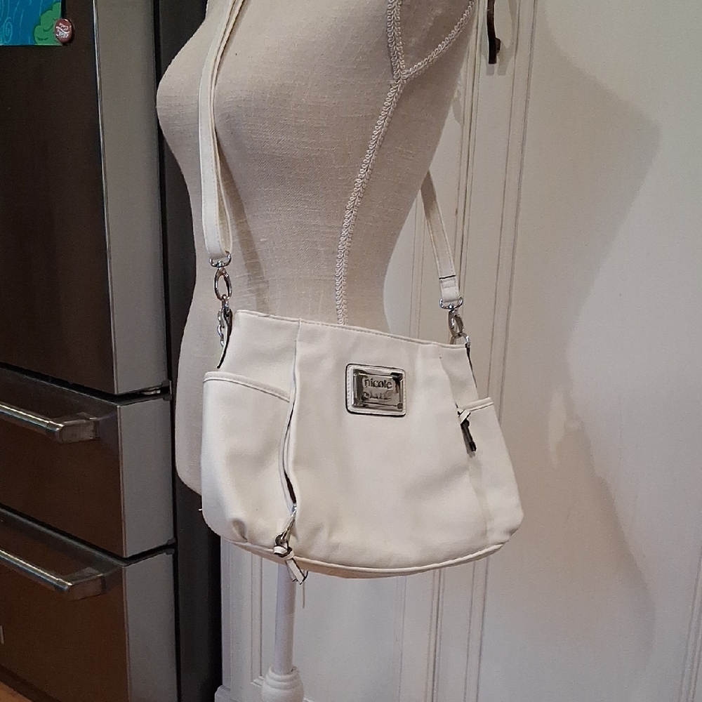 Nicole Ivory Crossbody Bag